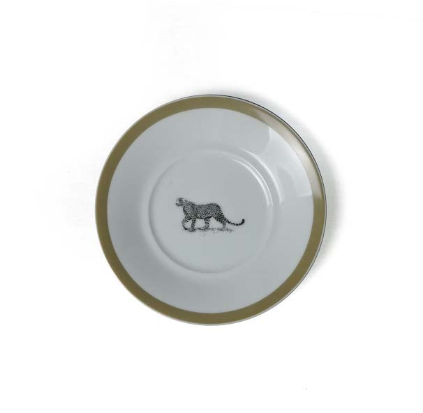 Tea Cup Saucer Taupe